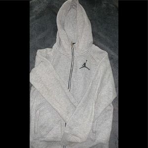 Lightly used Jordan gray zip up